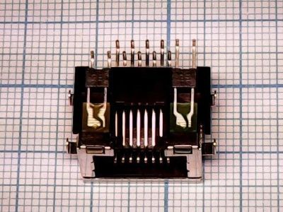 Лот: 12286707. Фото: 1. Разъём RJ-45 №58 female. Разъёмы