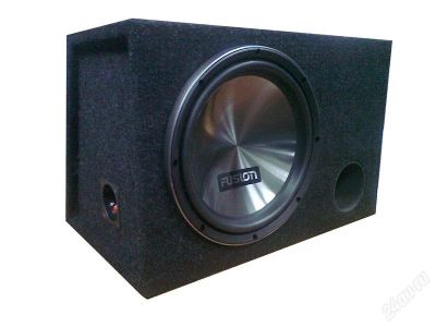 Лот: 1684965. Фото: 1. Сабвуфер Fusion CP-SW120 Новый... Сабвуферы