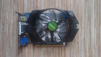 Лот: 6885068. Фото: 1. Gigabyte GeForce GT 640 1050Mhz... Видеокарты