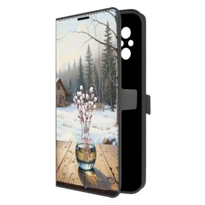 Лот: 25383013. Фото: 1. Чехол Krutoff Eco Book "Верба... Чехлы, бамперы