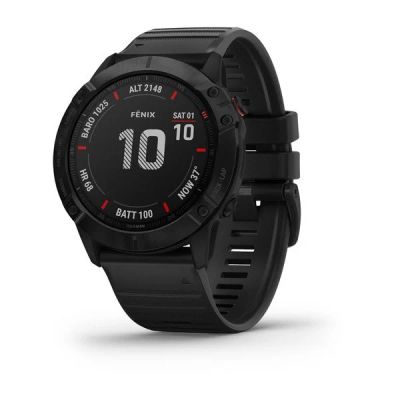 Лот: 18617721. Фото: 1. Garmin Fenix 6x Pro Black/Black... Оригинальные наручные часы