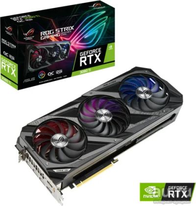 Лот: 18555407. Фото: 1. Видеокарта ASUS GeForce RTX 3080... Видеокарты