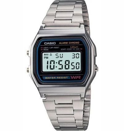 Лот: 10659295. Фото: 1. Casio a158 ретро wr. Оригинальные наручные часы