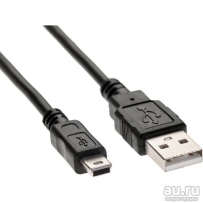 Лот: 18570646. Фото: 1. Кабель USB 2.0 A - mini-B 5P... Дата-кабели, переходники