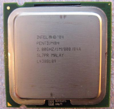 Лот: 5195781. Фото: 1. Intel Pentium 4 520 2.8GHz/1Mb... Процессоры
