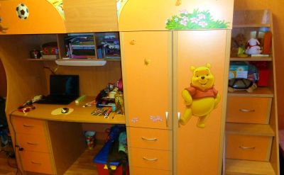 Лот: 4321351. Фото: 1. Кровать-чердак. Детские кровати и кроватки