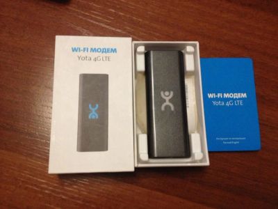Лот: 11442761. Фото: 1. WI-FI Модем Yota 4G LTE в иделальном... Беспроводные модемы