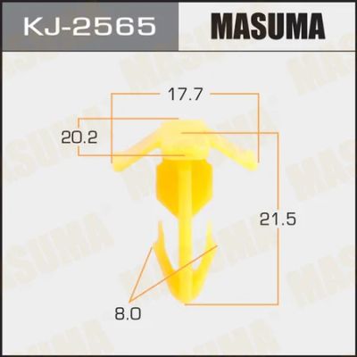 Лот: 18607897. Фото: 1. Клипса крепежная masuma 2565-kj... Кузов