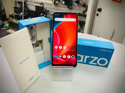 Лот: 19367863. Фото: 1. Realme Narzo i50. Смартфоны