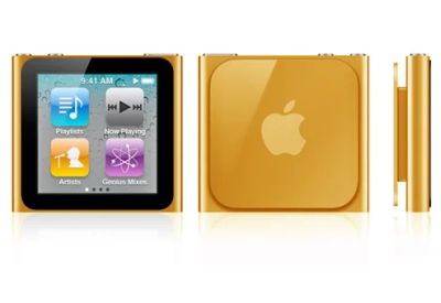 Лот: 6647742. Фото: 1. Ipod nano 6 g 8gb Gold. Плееры