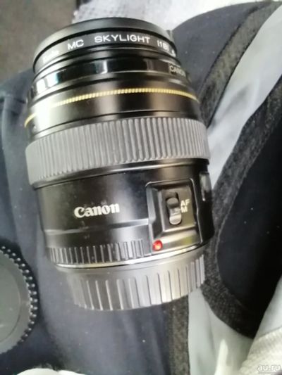 Лот: 17900867. Фото: 1. Саnon EF 100mm 2. Объективы