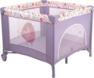 Лот: 7670067. Фото: 1. Продам манеж Happy Baby в отличном... Ходунки, прыгунки, качели
