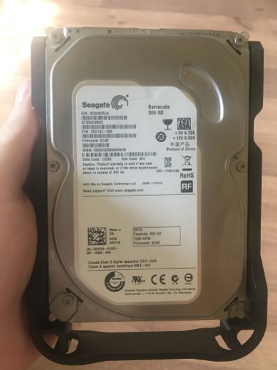 Лот: 11732515. Фото: 1. HDD Seagate Barracuda 500gb ST500DM002. Жёсткие диски (HDD)