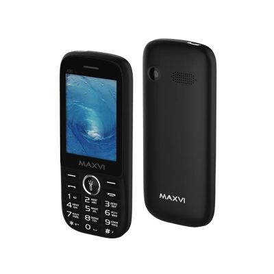 Лот: 25021371. Фото: 1. Сотовый Maxvi K20 Black 2sim/2... Кнопочные мобильные телефоны