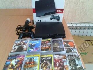 Лот: 5698713. Фото: 1. Playstation 3 ( Ps3) 160 gb... Игровые приставки, консоли