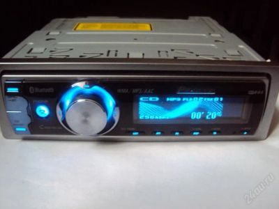 Лот: 1505393. Фото: 1. Pioneer DEH P85 BT идеальное состояние... Автомагнитолы