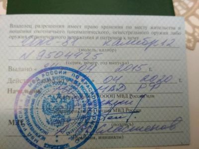 Лот: 15493943. Фото: 1. Ружьё. Охотничье оружие