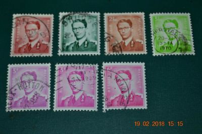 Лот: 11061553. Фото: 1. Марки Бельгии 1950-1960-х годов... Марки