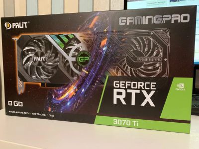 Лот: 19021356. Фото: 1. Видеокарта rtx 3070 ti гарантия. Видеокарты