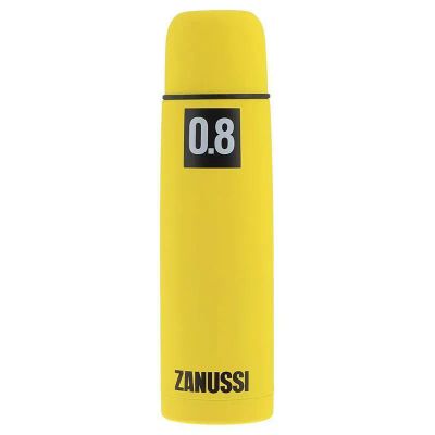 Лот: 25006297. Фото: 1. Термос Zanussi 800мл, желтый. Термосы, термокружки, фляжки