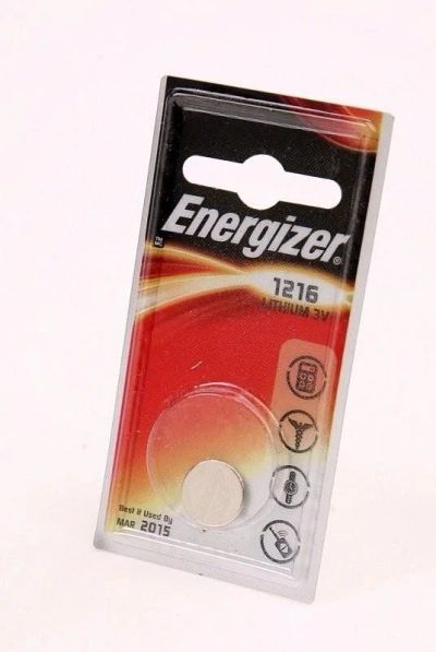 Лот: 14551241. Фото: 1. Батарейка CR1216 ENERGIZER 1шт... Батарейки, аккумуляторы, элементы питания