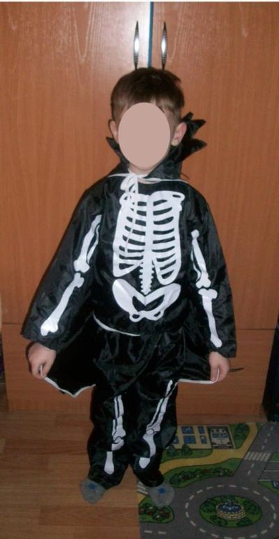 Лот: 9414105. Фото: 1. Костюм скелета / Кощея Бессмертного... Детские карнавальные, праздничные костюмы