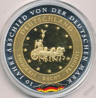 Лот: 5876543. Фото: 1. Германия 2001 Медаль 1 марка D-68мм. Памятные медали