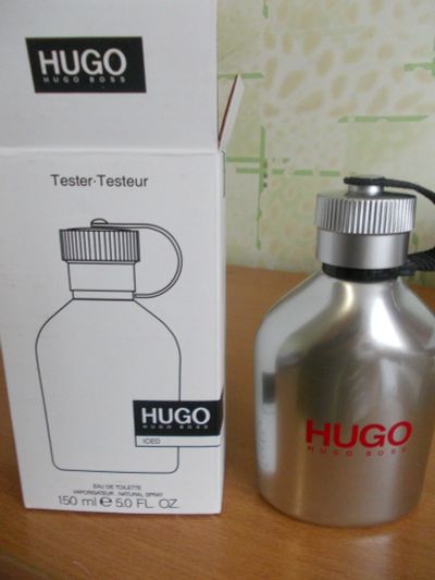 Лот: 13308249. Фото: 1. Hugo Iced от Boss Hugo 150мл тестер... Мужская парфюмерия
