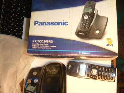 Лот: 11580639. Фото: 1. panasonic kx-tcd205ru. DECT и радиотелефоны