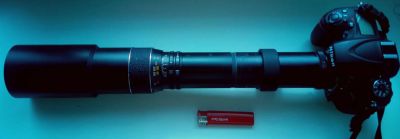 Лот: 5504886. Фото: 1. Телевик-гигант 500мм Optomax f... Объективы