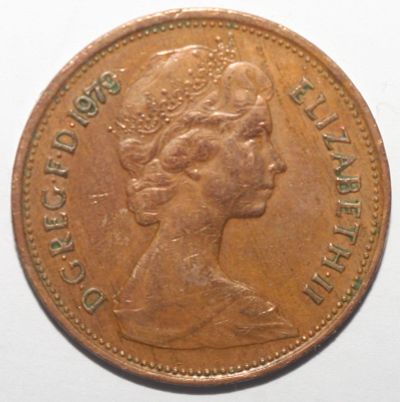 Лот: 8127666. Фото: 1. 2 пенса 1979 год. Великобритания. Великобритания и острова