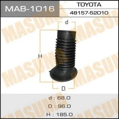 Лот: 18593864. Фото: 1. Пыльник стоек masuma 68 190 98... Ходовая, подвеска, рулевое управление