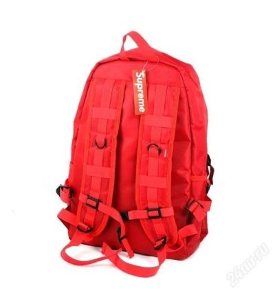 Лот: 2440793. Фото: 1. Рюкзак SUPREME RED. Рюкзаки