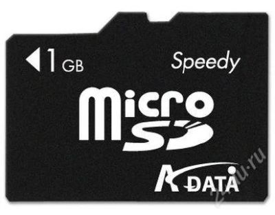 Лот: 862476. Фото: 1. Micro SD на 1 GB (неисправна). Карты памяти