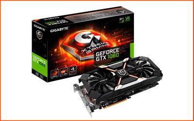 Лот: 9668928. Фото: 1. Gigabyte GeForce GTX 1060 Xtreme... Видеокарты