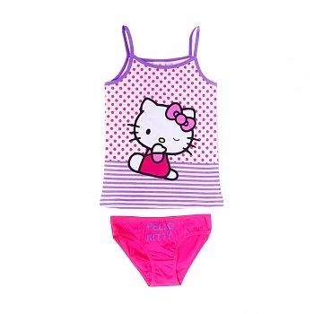 Лот: 7222641. Фото: 1. Комплект майка+трусы Hello Kitty... Нижнее белье