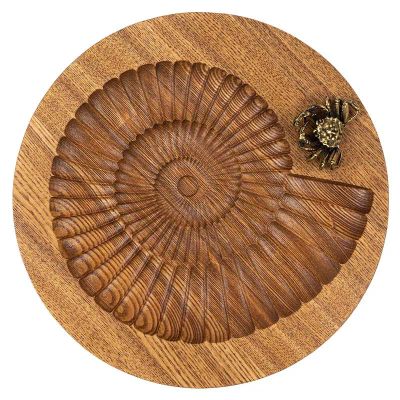 Лот: 25085387. Фото: 1. Блюдо Po.Legno Аммонит. Предметы сервировки