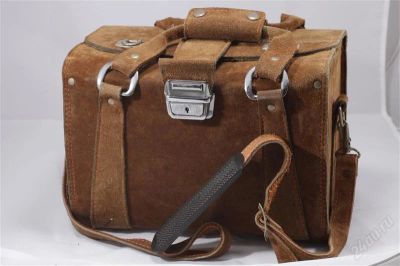 Лот: 2240459. Фото: 1. Винтажная японская фотосумка из... Чехлы, сумки, ремешки