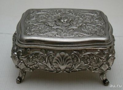 Лот: 18126679. Фото: 1. Шкатулка винтажная Роза (Y889). Предметы интерьера и быта