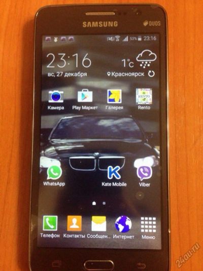 Лот: 6912588. Фото: 1. Samsung galaxy grand prime duos. Смартфоны