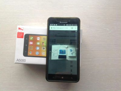 Лот: 9177969. Фото: 1. Lenovo A5000 на гарантии до мая... Смартфоны