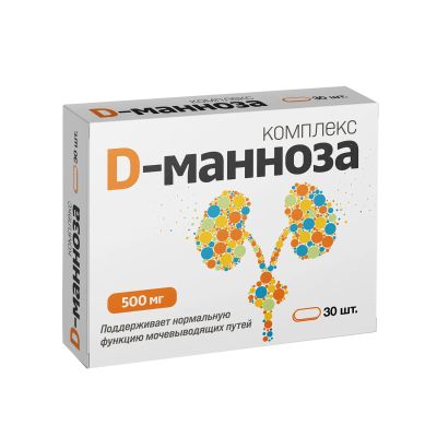 Лот: 25386265. Фото: 1. D-Манноза Комплекс таб. массой... Народная медицина, БАДы