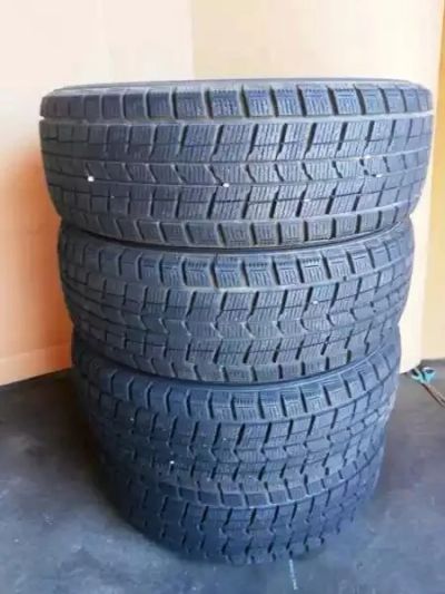 Лот: 6784343. Фото: 1. Зимние Falken 195/65R15 из Японии. Шины
