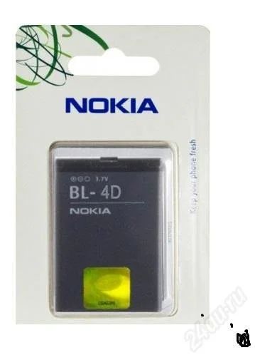 Лот: 1680335. Фото: 1. АКБ Nokia BL-4D (E5/E6/E7/N8/N97mini... Аккумуляторы