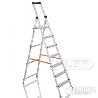 Лот: 13539959. Фото: 1. Стремянка Эйфель 8 ступеней. Стремянки, подмости, строительные леса