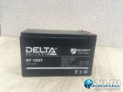 Лот: 13569654. Фото: 1. Аккумулятор 1207 Delta DT 7A 12B. Видеонаблюдение
