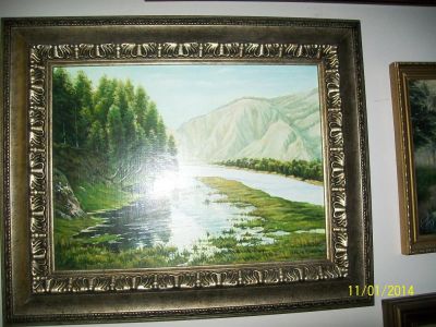 Лот: 3596282. Фото: 1. картина 54*46 холст масло. Картины, рисунки