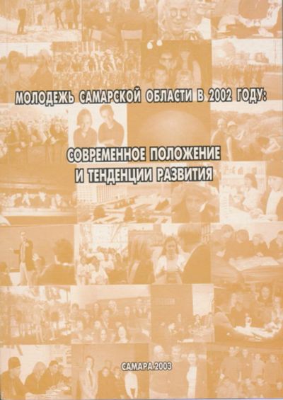 Лот: 6095636. Фото: 1. Молодежь Самарской области в 2002... Социология
