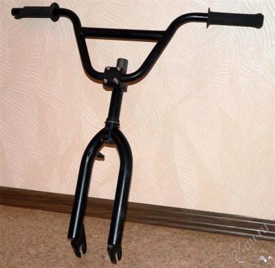 Лот: 1764569. Фото: 1. BMX руль вынос вилка. Запчасти