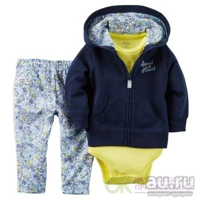 Лот: 8554510. Фото: 1. комплект carters 12 мес. Костюмы, пиджаки, комбинезоны